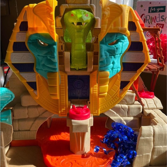 Fisher Price Imaginext Serpent Strike Pyramid Egyptian Playset & Figures Lot - Picture 6 of 10